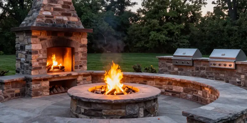 Fire Pits, Fireplaces & Barbecues in Oakland County MI